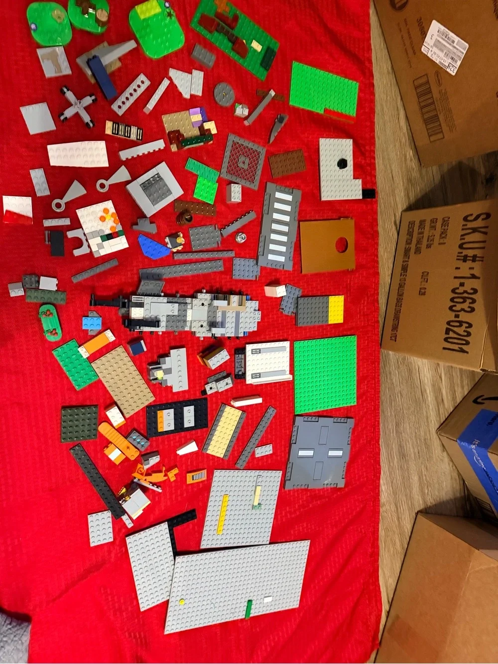 Mixed Lot of Lego bases and mixed lot